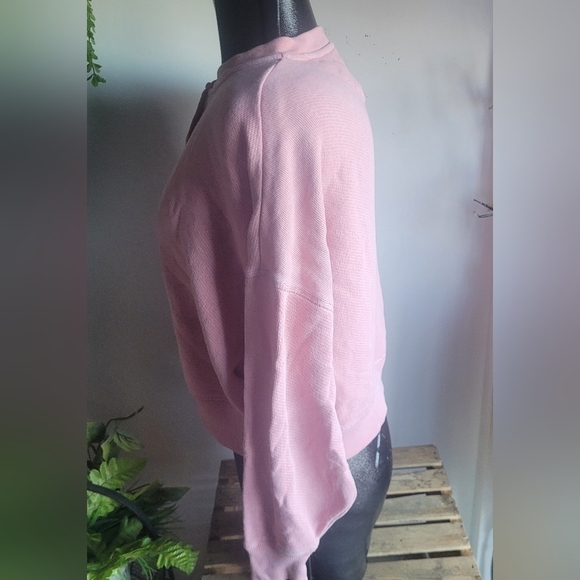 American Eagle Pink Cropped Sweater S - Picture 4 of 6